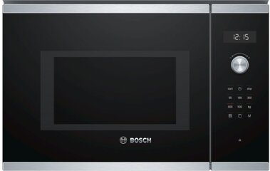 Bosch Einbau-Mikrow. BEL554MS0 25L 900W Grilll bk/sv  