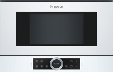 Bosch BFL634GW1 Einbau-Mikrowelle, Polar Weiß
