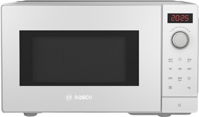 Bosch FFL023MW0 Freistehende Mikrowelle weiß, 20 Liter