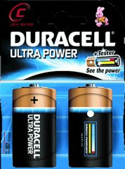 Duracell MX1400  C Ultra Power Batterie 2er