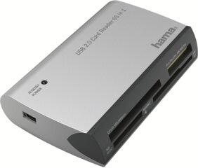 Hama 200129 USB-Kartenleser, USB 2.0, All in 1