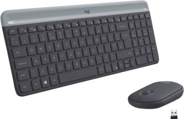 Logitech MK470 - Slim Wireless Keyboard and Mouse 