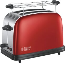 Russell Hobbs Colours Plus+ Flame Red Toaster