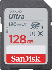 Sandisk Ultra SDHC 128GB 120MB/s UHS-I