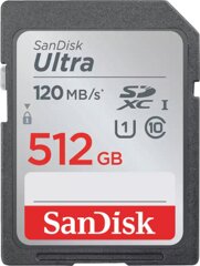 Sandisk Ultra SDXC 512GB 120MB/s UHS-I