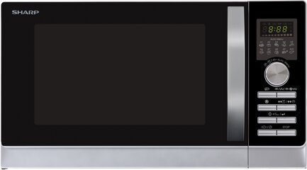 Sharp Home Appliances Microwaves Kombi-Mikrowelle 25 l 900 W Silber