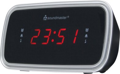 SOUNDMASTER Uhrenradio UR106SW mit Einschlaffunktion