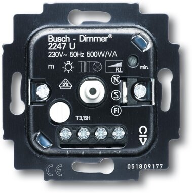 Busch-Jaeger Busch-Drehdimmer 2247 U | 6512-0-0057